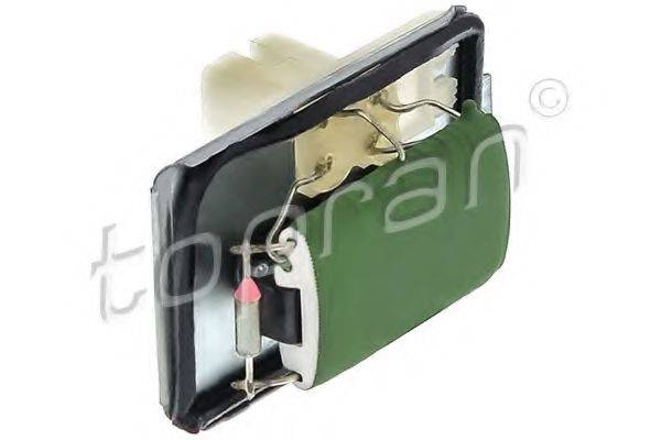 Опір, вентилятор салону