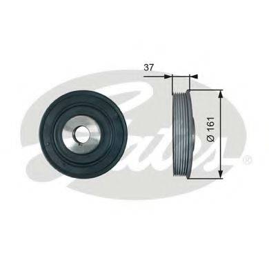 Ремінний шків, колінчастий вал