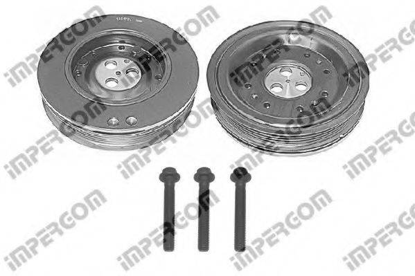 Комплект ремінних шківів, колінчастий вал.