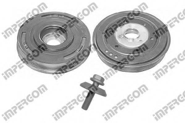 Комплект ремінних шківів, колінчастий вал.