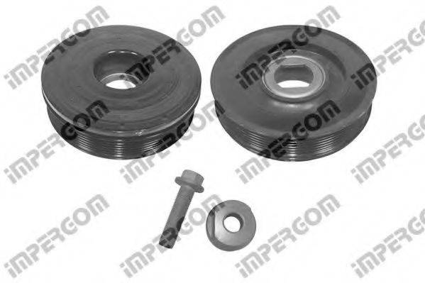 Комплект ремінних шківів, колінчастий вал.