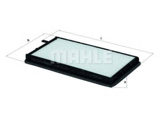 Фільтр, повітря у внутрішньому просторі