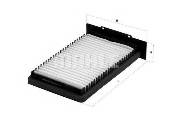 Фільтр, повітря у внутрішньому просторі