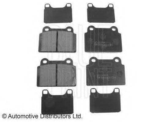 Комплект гальмівних колодок, дискове гальмо
