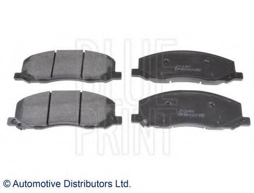 Комплект гальмівних колодок, дискове гальмо