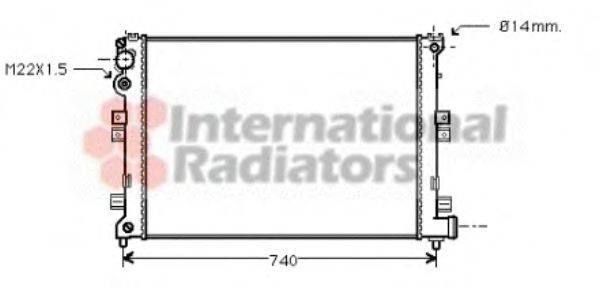 Радіатор, охолодження двигуна