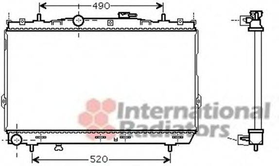 Радіатор, охолодження двигуна