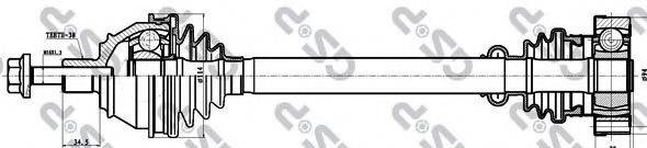 Приводний вал