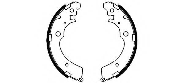 Комплект гальмівних колодок
