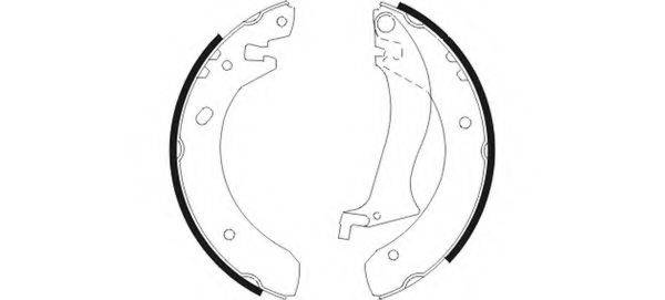 Комплект гальмівних колодок