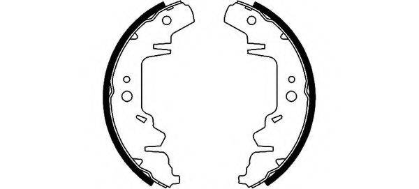 Комплект гальмівних колодок