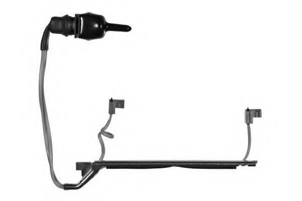 Сигналізатор, знос гальмівних колодок