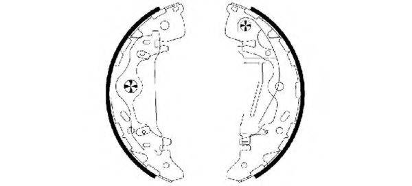 Комплект гальмівних колодок