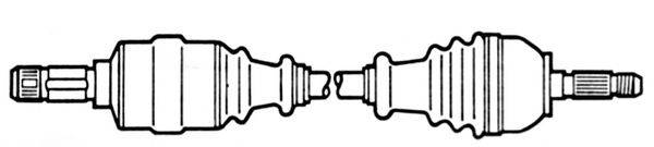 Приводний вал