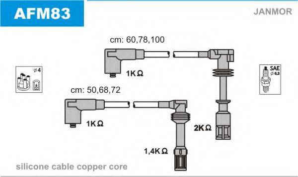 Комплект дротів запалення