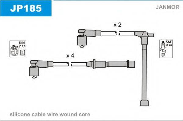Комплект дротів запалення