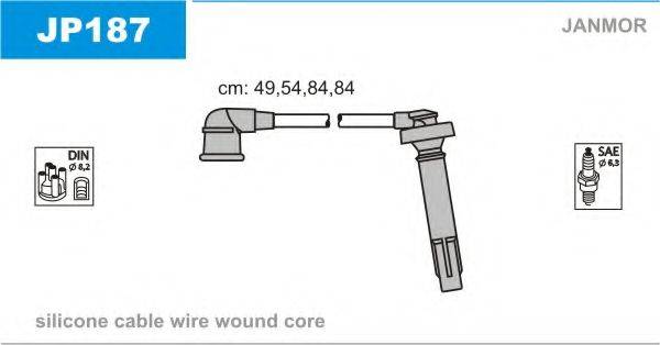 Комплект дротів запалення