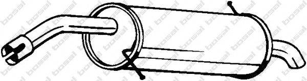 Глушник вихлопних газів кінцевий