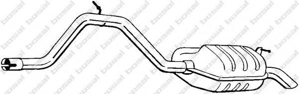 Глушник вихлопних газів кінцевий