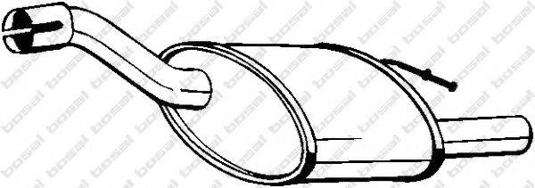 Глушник вихлопних газів кінцевий