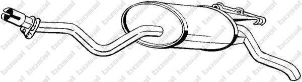 Глушник вихлопних газів кінцевий