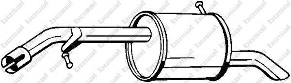 Глушник вихлопних газів кінцевий