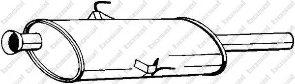 Середній глушник вихлопних газів