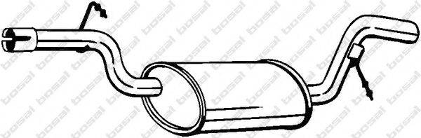 Середній глушник вихлопних газів