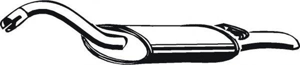 Глушник вихлопних газів кінцевий