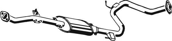 Середній глушник вихлопних газів