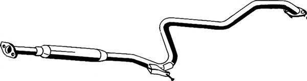 Середній глушник вихлопних газів