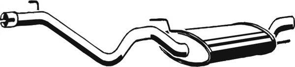 Глушник вихлопних газів кінцевий