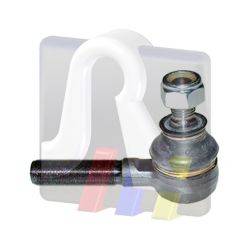 Наконечник поперечної кермової тяги