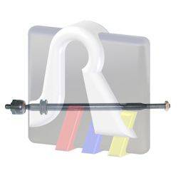 Осьовий шарнір, рульова тяга