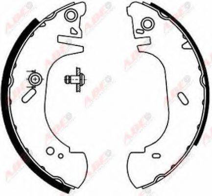 Комплект гальмівних колодок