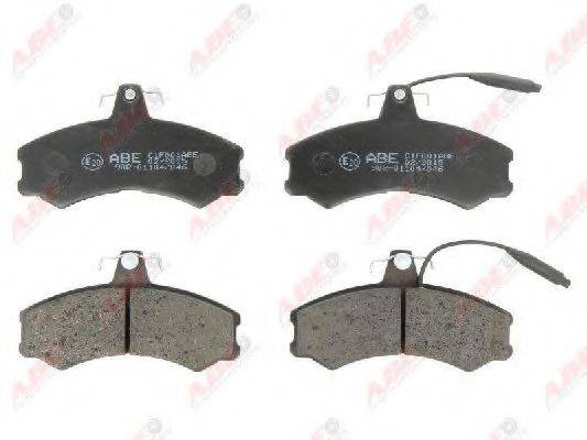 Комплект гальмівних колодок, дискове гальмо