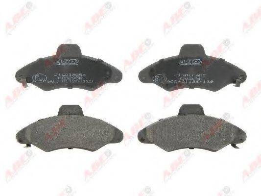 Комплект гальмівних колодок, дискове гальмо