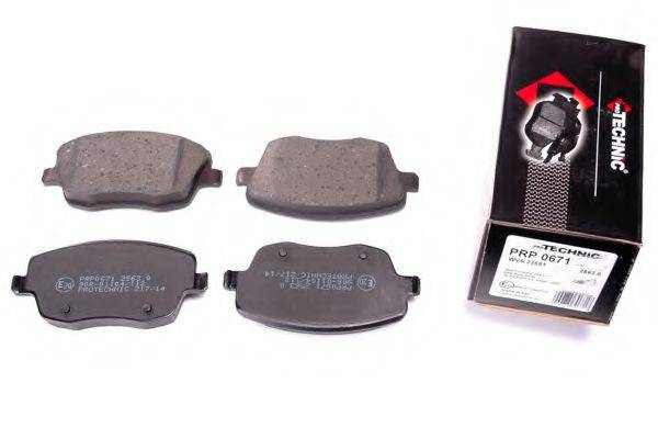 Комплект гальмівних колодок, дискове гальмо