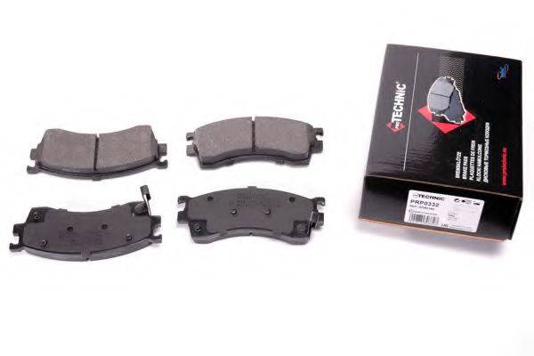 Комплект гальмівних колодок, дискове гальмо