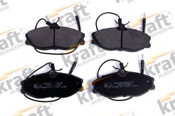 Комплект гальмівних колодок, дискове гальмо