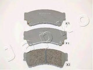 Комплект гальмівних колодок, дискове гальмо