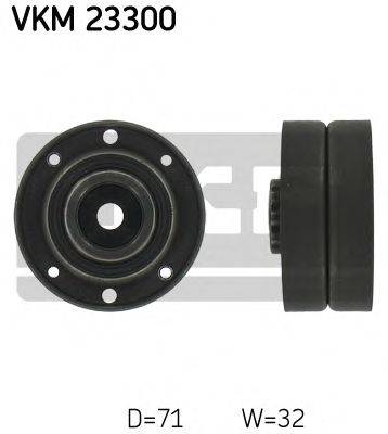 Паразитний / Провідний ролик, зубчастий ремінь