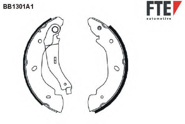 Комплект гальмівних колодок