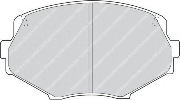 Комплект гальмівних колодок, дискове гальмо