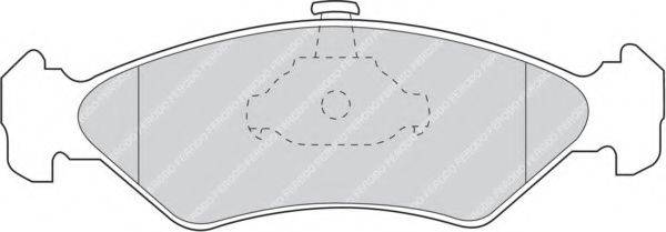 Комплект гальмівних колодок, дискове гальмо