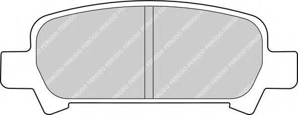 Комплект гальмівних колодок, дискове гальмо