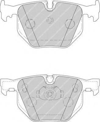 Комплект гальмівних колодок, дискове гальмо