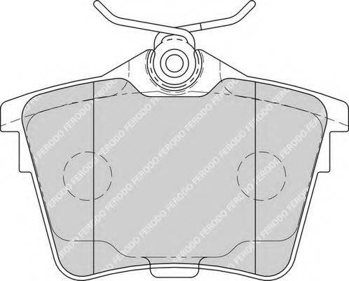 Комплект гальмівних колодок, дискове гальмо