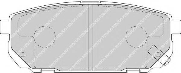 Комплект гальмівних колодок, дискове гальмо