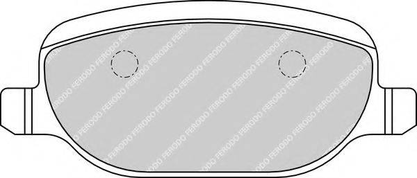 Комплект гальмівних колодок, дискове гальмо